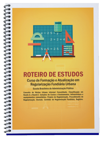 roteiro de estudos curso Regularização Fundiária